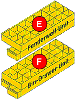 Fenderwell & Bin-Drawer Units